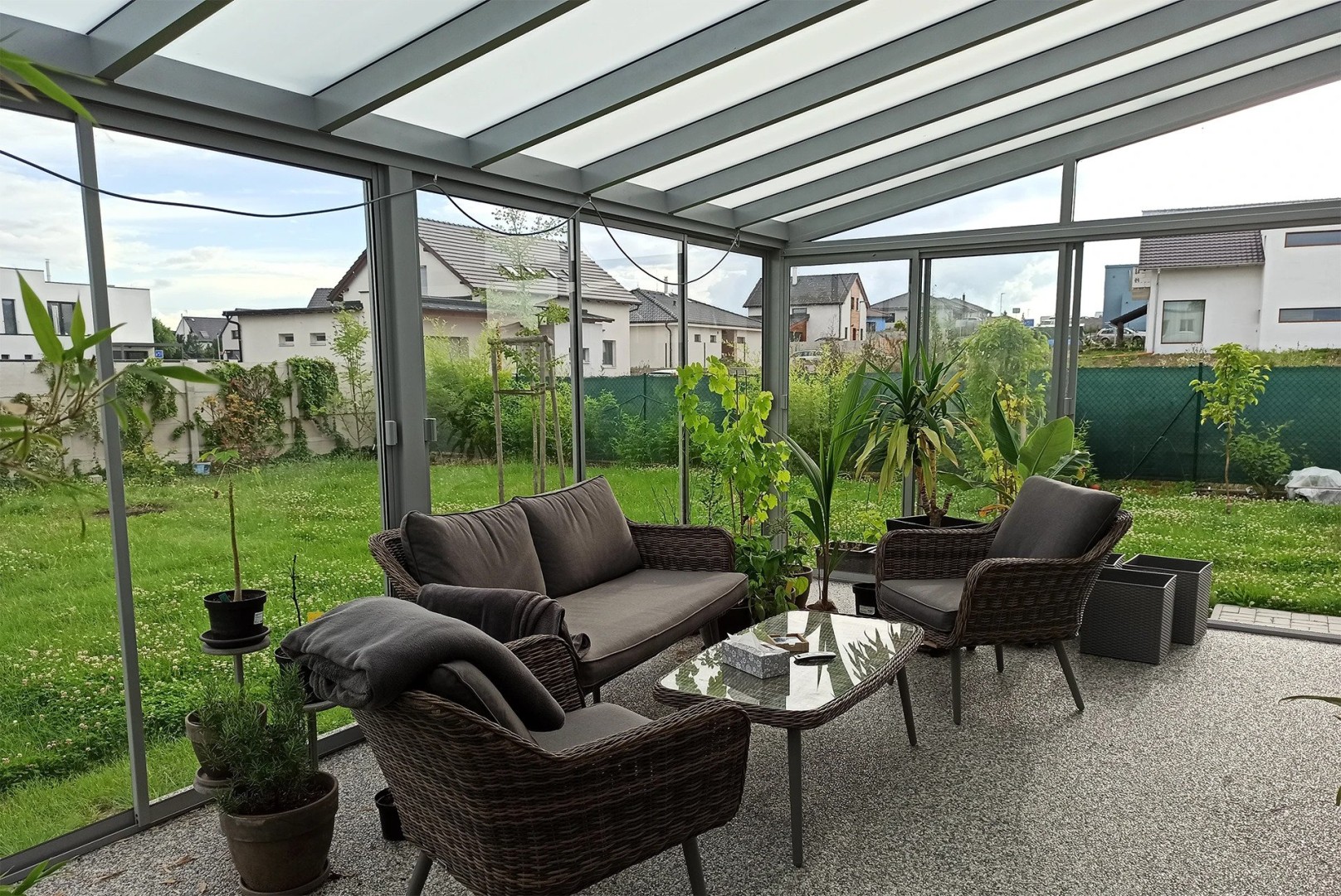 Zasklení balkonů STANDARD